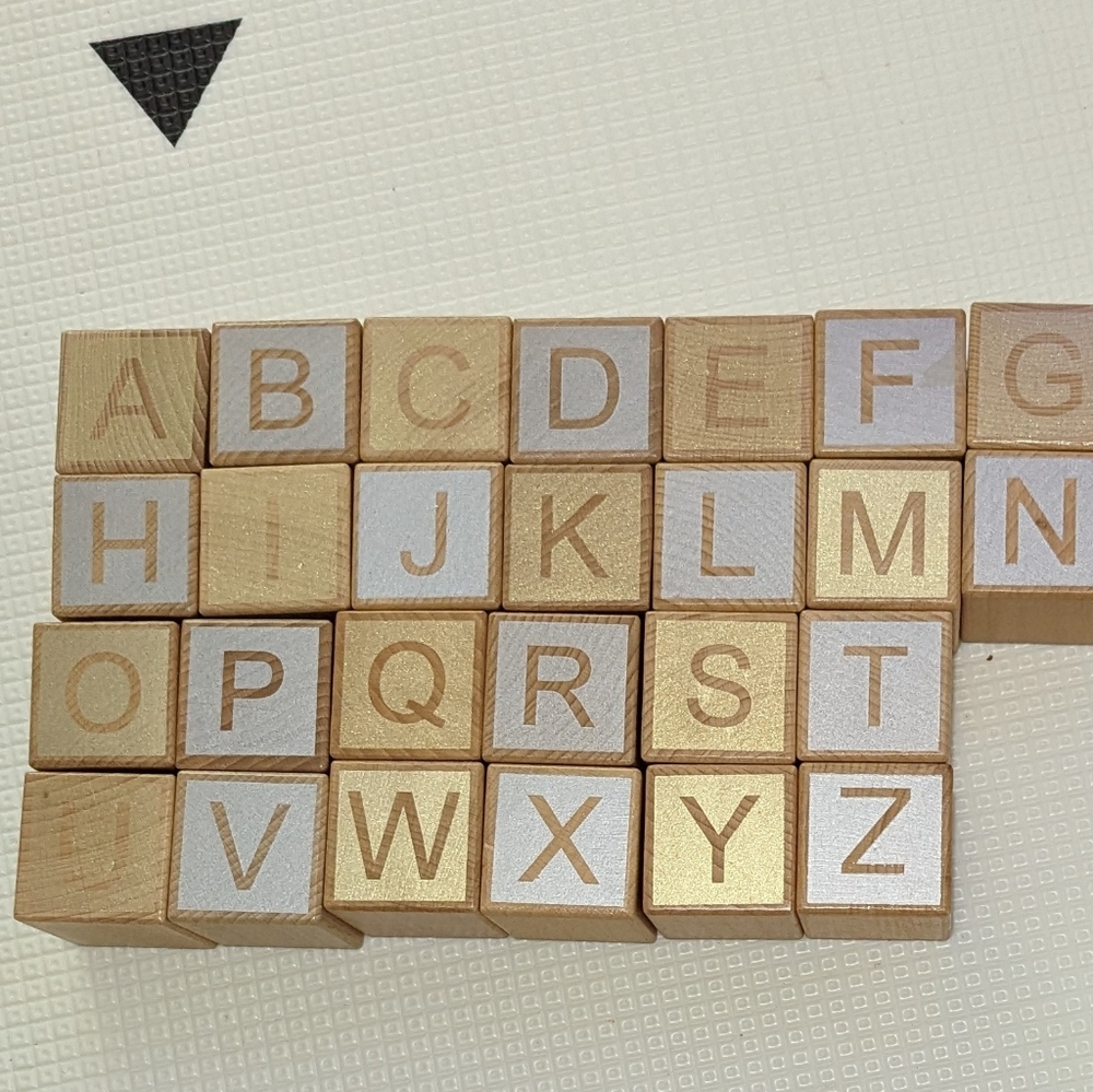 Pottery Barn ABC blocks